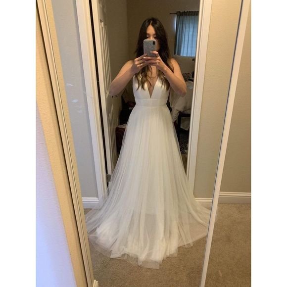 Anthropologie Bhldn Jenny Yoo Sarita Dress $295 - Picture 4 of 8